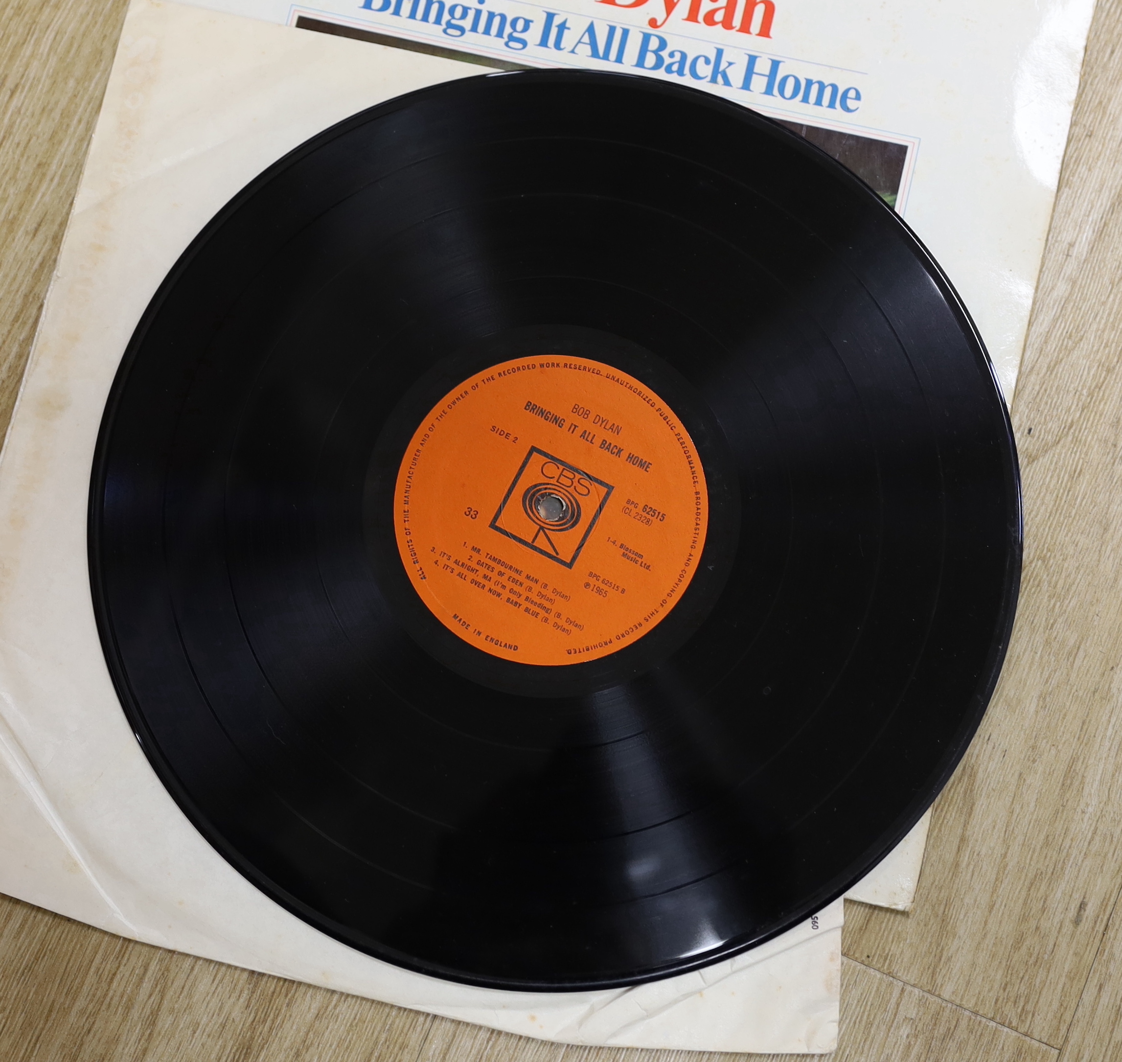 Fifty mainly 1970s LPs, including David Bowie, Leonard Cohen, Randy Newman, Bob Dylan, Simon & Garfunkel, and a number of comedy etc LPs, including Monty Python, Peter, Sellers, Private Eye, etc
